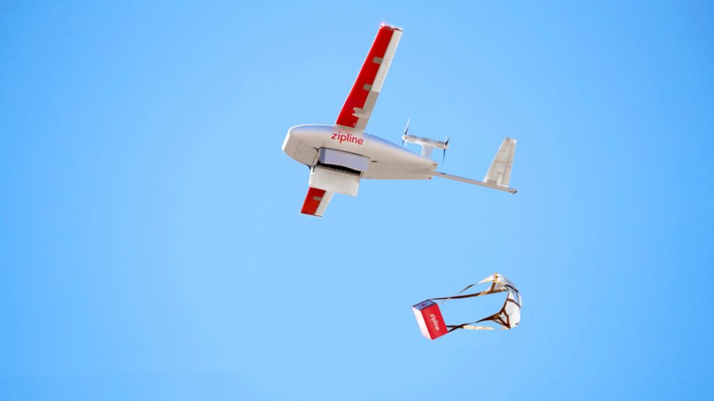 zipline starts deliveries of medical supplies by drone in ghana