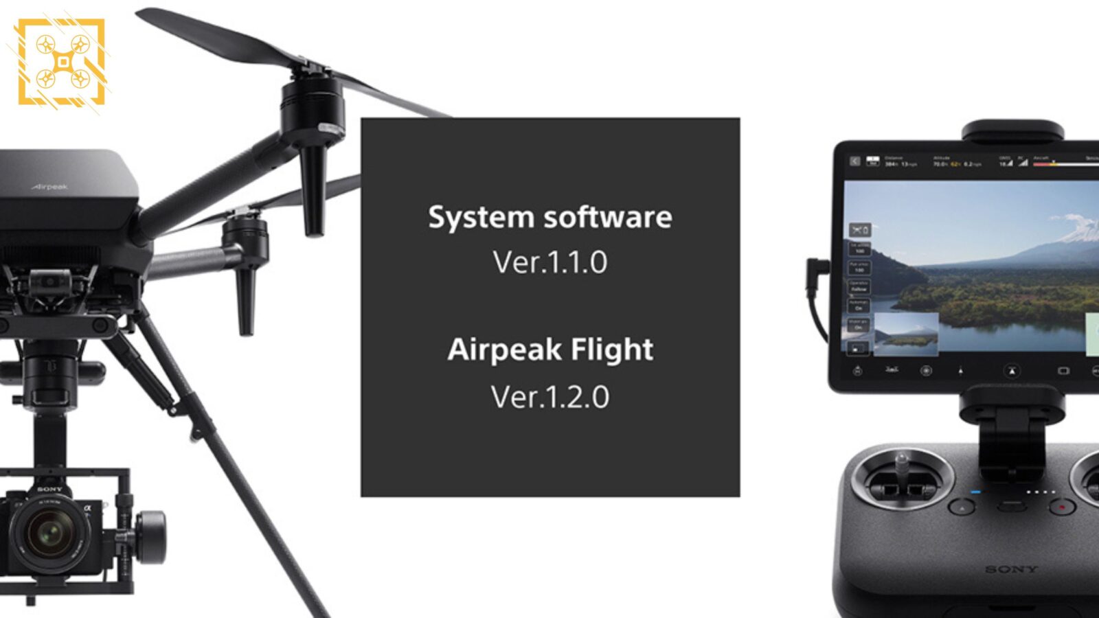 Компания Sony обновила прошивку для дрона Airpeak