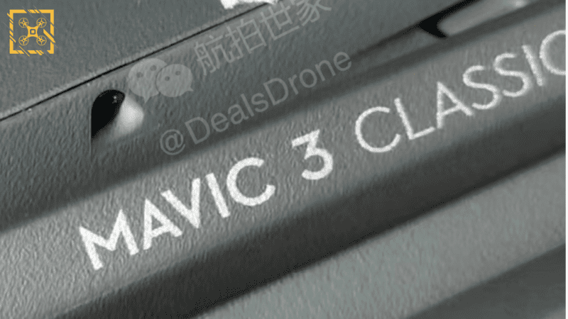 Компания DJI может выпустить бюджетную версию дронов Mavic 3 Classic и Mini 3