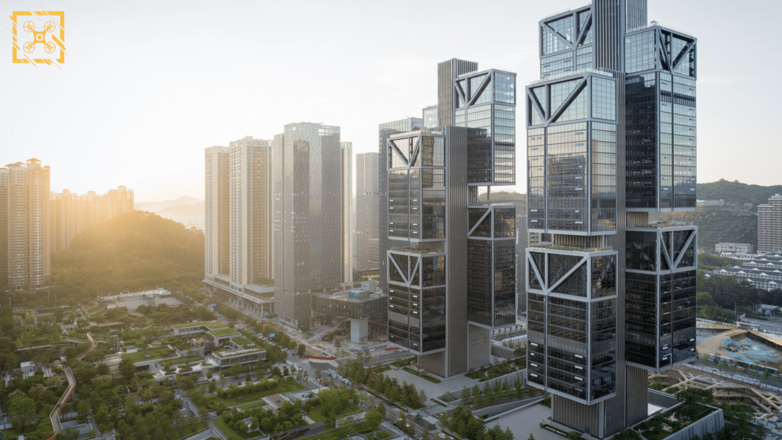 DJI Sky City:новая штаб-квартира компании DJI в Шеньчжене