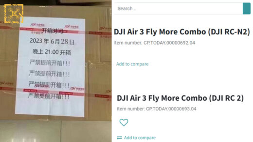 DJI Air 3: утечки раскрывают два варианта и аксессуары